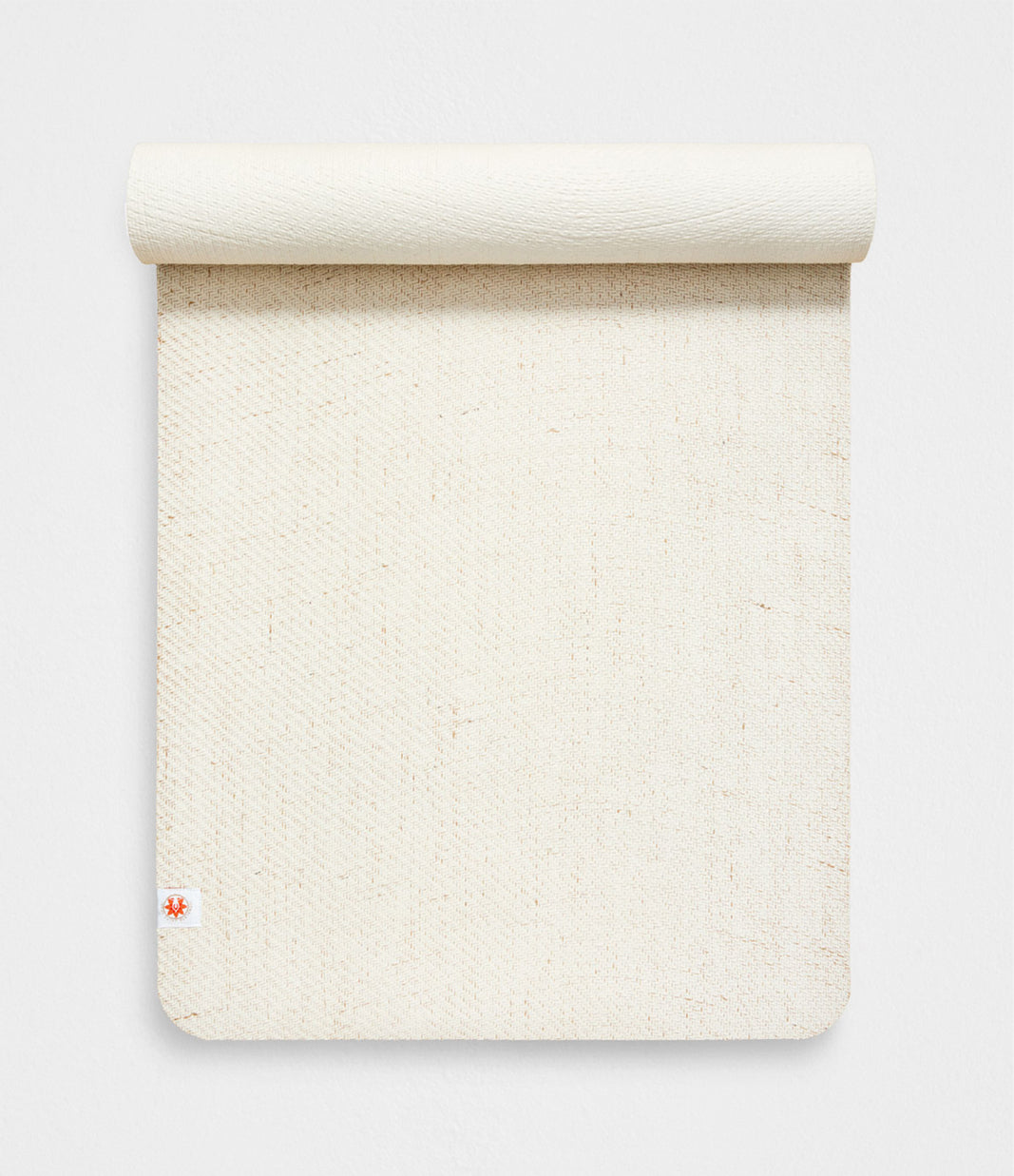 Image shows a white yoga mat sitting against a white background. 4mm Biodegradable Yoga Mat ~ Eco Natural - Nor–Folk