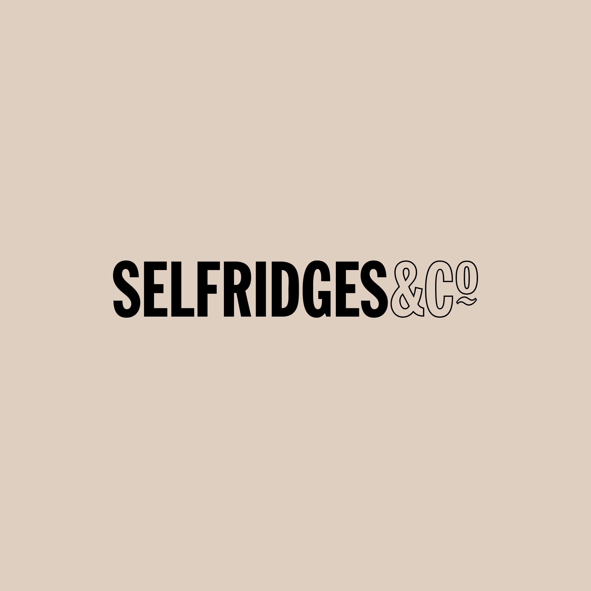 Sop's in Selfridges.