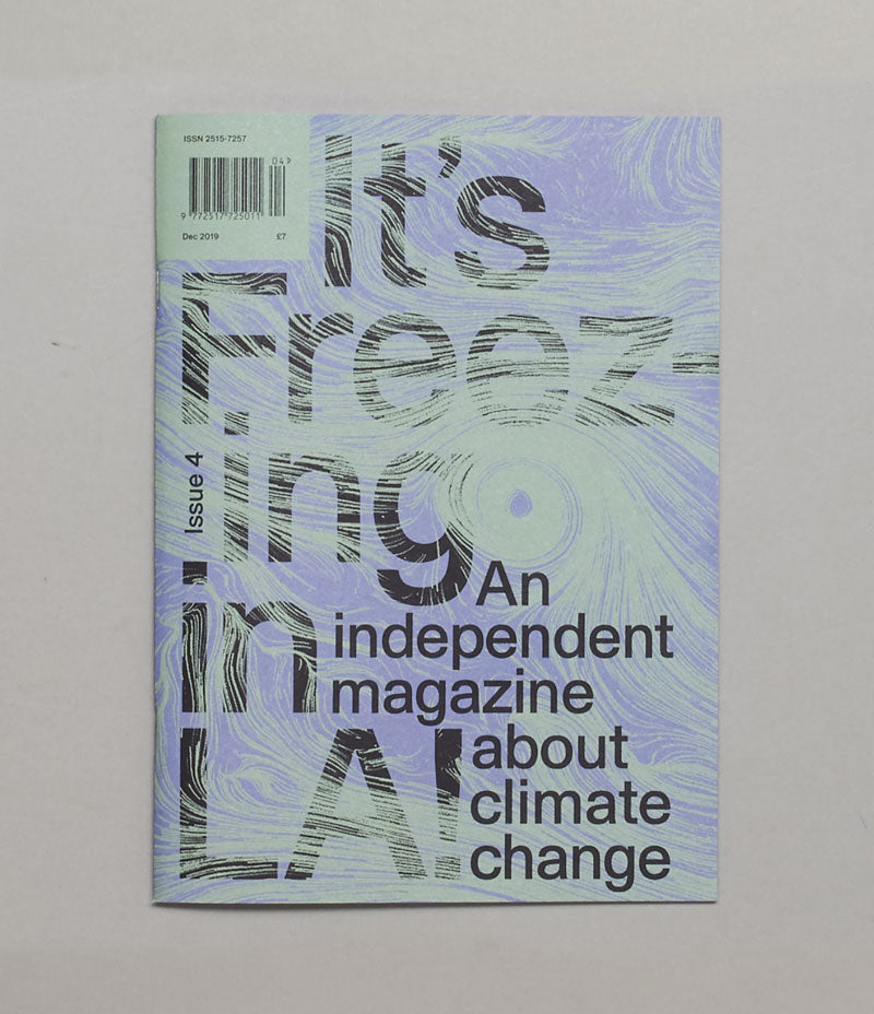 Image shows a copy of T'S FREEZING IN LA!  Issue 4 against a cream coloured background - Nor–Folk