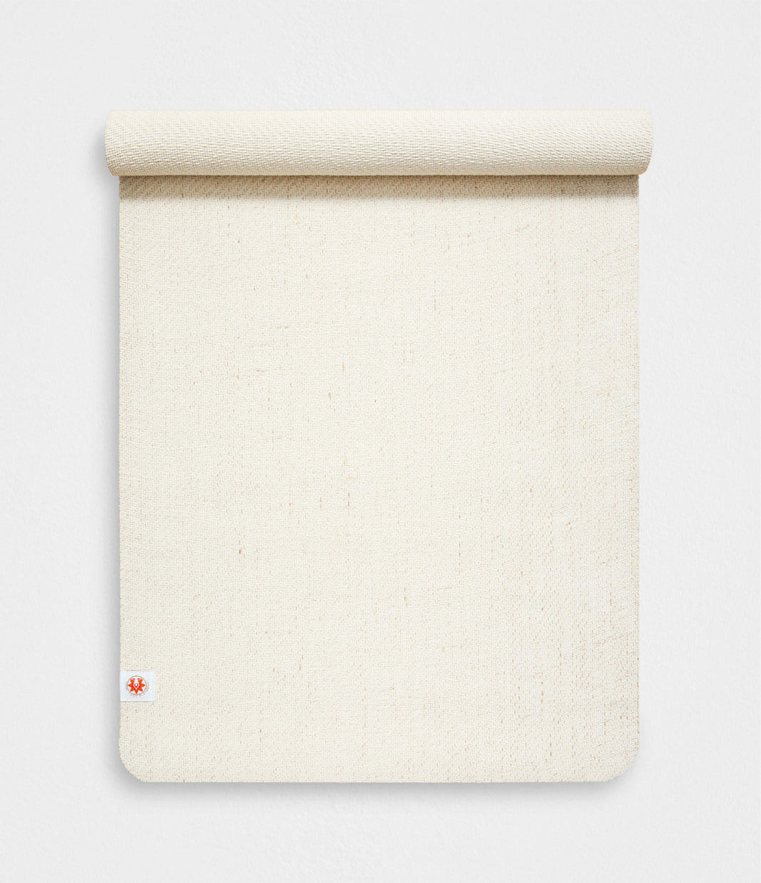 Image shows a white yoga mat sitting against a white background. 2mm Biodegradable Yoga Mat ~ Eco Natural - Nor–Folk